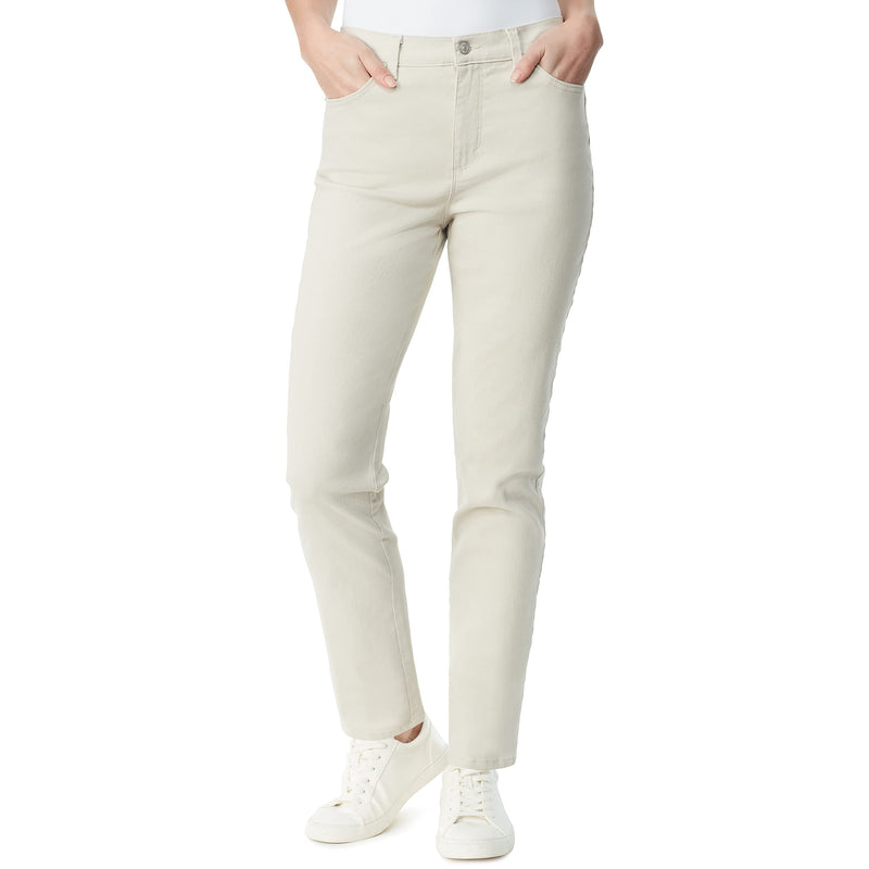 Gloria Vanderbilt Women's Amanda Classic High Rise Tapered Jean Stonewood 12 - Brand New