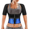 MATKAO SAUNA SUIT FOR WOMEN WEIGHT LOSS SAUNA SHIRT FOR WOMEN/WOMEN M/BLUE - Like New