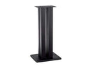 Monolith 28 Inch Speaker Stand (Each) Supports 100 lbs Adjustable Spikes - Black - Brand New