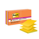 POST IT POP UP 3 X 3 NOTE REFILL ENERGY BOOST 90 SHEETS ORANGE - Scratch & Dent