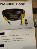 TIANTINGHEN MAX 4800 PSI PRESSURE WASHER HOSE - BLACK YELLOW - Like New