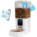 FRIENHUND AUTOMATIC CAT FEEDER WITH 5G WIFI - 29 CUPS - WHITE - Like New