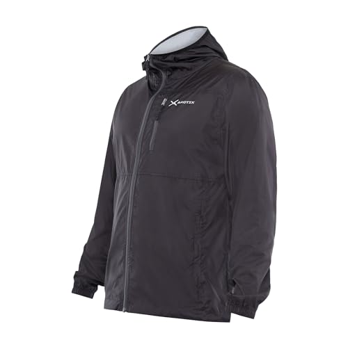 ARCTIX MEN'S ZEPHYR WINDBREAKER JACKET SIZE: MEN XL BLACK - Brand New
