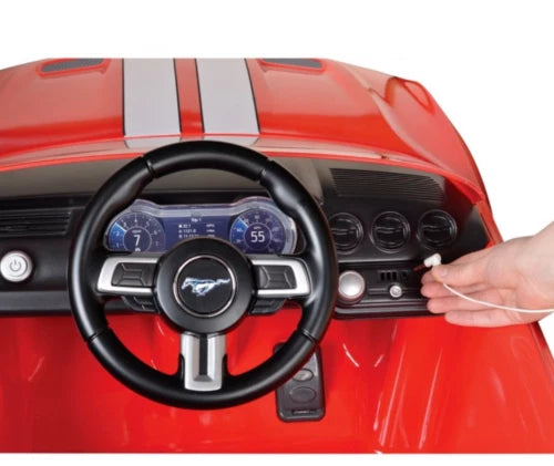 ROLLPLAY 6V FORD MUSTANG POWERED RIDE-ON - RED - Like New