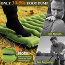 JNCONSER CAMPING SLEEPING PAD ULTRALIGHT INFLATABLE MATTRESS CQC04 - GREEN - Like New