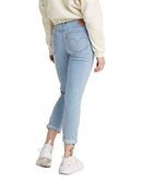 LEVI'S WOMEN'S NEW BOYFRIEND JEANS - SIZE: 8 (29X27) - SLATE ERA - LIGHT INDIGO - Brand New
