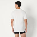 AMAZON ESSENTIALS MEN'S SLIM FIT BREATHABLE COTTON CREW NECK 6 PACK BLACK/WHITE - Brand New