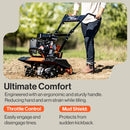 SUPER HANDY SUPERHANDY 79-CC 4-CYCLE 14-IN FORWARD-ROTATING GAS CULTIVATOR - Like New