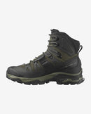 SALOMON QUEST 4 GORE-TEXHIKING BACKPACKING MEN 8.5 - OLIVE NIGHT/ PEAT/SAFARI - Like New