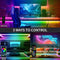 BUNACET 40FT COB RGB+IC LED STRIP LIGHTS BRIGHT DREAM COLOR COB LED LIGHT STRIP - Like New