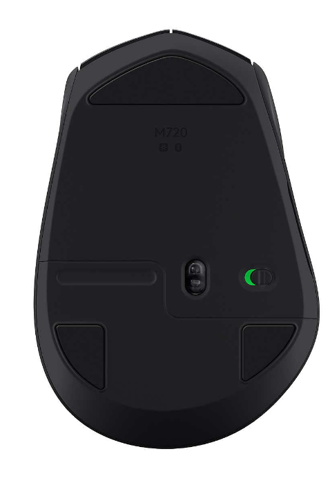 Logitech M720 910-005592 Precision Pro Wireless & Bluetooth Mouse Black Like New