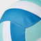 SUN SQUAD HYDRO VOLLEYBALL WATER BALL - WHITE,TEAL,DARK BLUE STRIPES - Like New