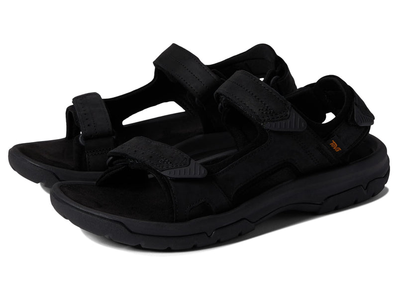 TEVA MEN'S M LANGDON SANDAL SIZE: MEN 10 TRUE BLACK - Brand New