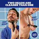 DOLLAR SHAVE CLUB DOUBLE HEADER ELECTRIC TRIMMER - BLACK/BRONZE - Like New