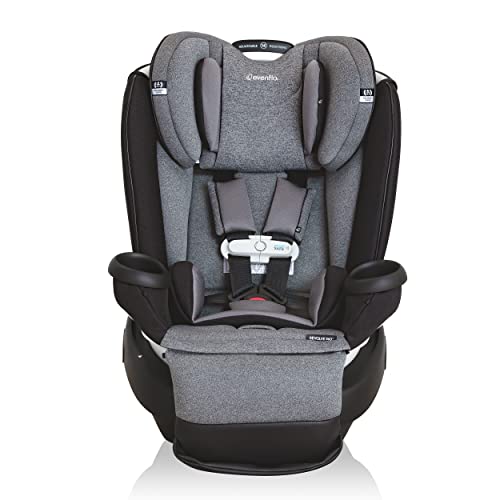 Evenflo Gold Revolve360 Extend All-in-One Rotational Car Seat SensorSafe -Gray - Brand New
