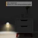 UIGOS LED NIGHTLIGHT, DUSK-TO-DAWN SENSOR, COMPACT, 6 PACK - WHITE - Like New