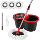 Spin Mop and Bucket with Wringer Set 360° Spinning Mop Bucket - Like New