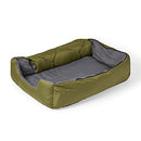OmniCore Designs Pet Sleeping Bag LG/Green with Zippered Cover Camping - Brand New