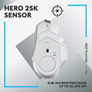 Logitech G502 X LIGHTSPEED Wireless Mouse HERO 25K Sensor 910-006187 - White New
