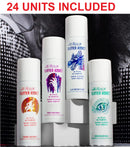 Roux Glitter Addict Temporary Glitter Hair Spray 2oz - Pack of 24 New