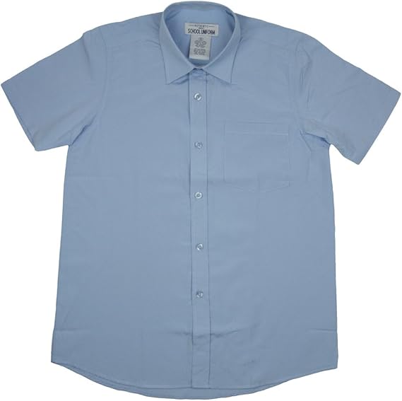 AUTHENTIC GALAXY SCHOOL AUTHENTIC BOYS SCHOOL UNIFORMS SHORT SLEEVE - 12 - BLUE - Brand New