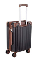 20 Carry On Spinner Luggage IHONEY ABS Expandable Trolley Case - Black - Like New