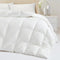 HEYCUZI DOWN FEATHER COMFORTER KING SIZE - ALL SEASON HOTEL DUVET INSERT -WHITE Brand New