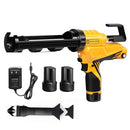 RUALION ELECTRIC CAULK GUN 10OZ/300ML BATTERY POWERED MOD-8503 - YELLOW/BLACK - Like New