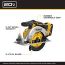 DEWALT 20V MAX CIRCULAR SAW 6-1/2" KIT 5.0 Ah BATTERY/CHARGER DCS391P1 - YELLOW - Like New