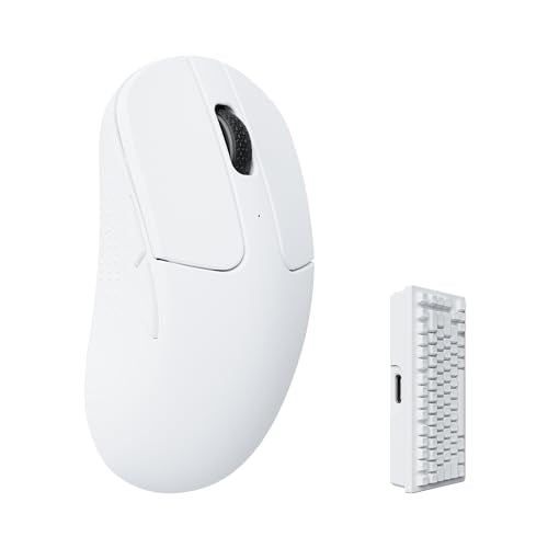 KEYCHRON M3 MINI 4K WIRELESS BLUETOOTH WIRED OPTICAL ULTRA-LIGHTWEIGHT - WHITE - Like New