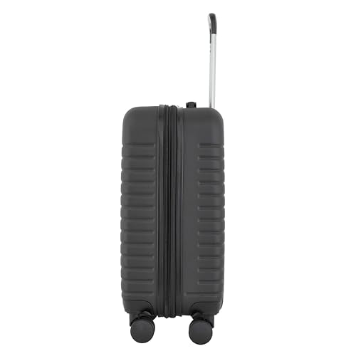 KENSIE 20" GRACEFUL HARDSIDE CARRY-ON LUGGAGE - BLACK - Like New