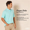AMAZON ESSENTIALS MEN'S REGULAR-FIT COTTON PIQUE POLO SHIRT SIZE: MEN L -BLACK - Like New
