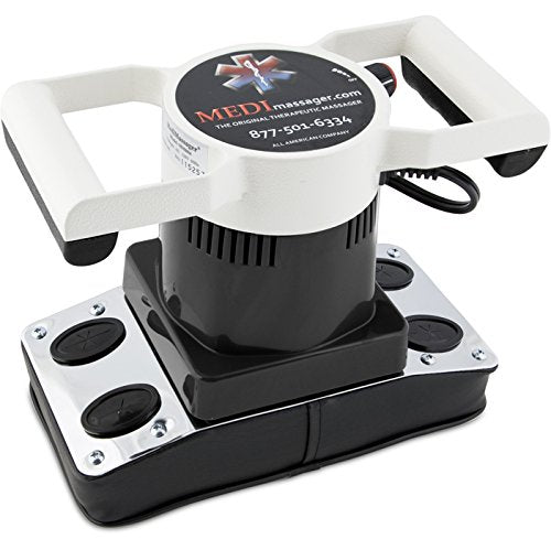 MEDIMASSAGER MMB04 VARIABLE SPEED BODY MASSAGER - BLACK/WHITE - Like New