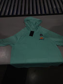 HURLEY LONG SLEEVE HOODED SHIRT - SIZE: MEN XL - TROPICAL MIST - Brand New