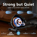UPREIGN MAGNETIC ROWING MACHINE FOR HOME ADJUSTABLE 8-SPEED BOOSTER - BLACK/GRAY - Like New