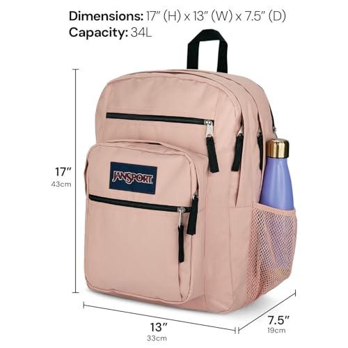 JANSPORT LAPTOP BACKPACK 15” SLEEVE SHOULDER STRAPS JS0A47JK003 - NAVY - Like New