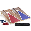 Sorulley Solid Wood Premium Cornhole Set, 3' x 2' Corn Hole Set with 8 Bean Bags - Brand New