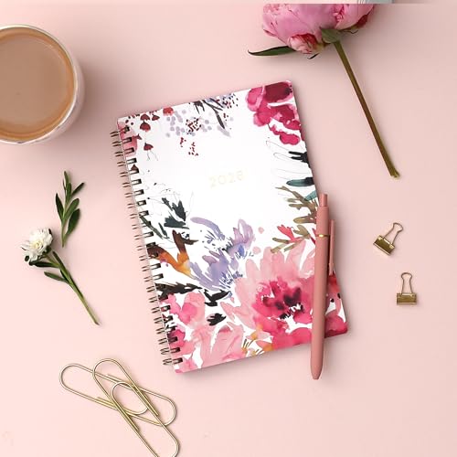 Blue Sky Kelly Ventura 2026 Weekly and Monthly Planner Calendar - Magenta Blooms - Brand New