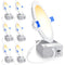 ENSENIOR 6 PACK 6 INCH LED RECESSED LIGHT - ETL & FCC & IC - WHITE - Like New