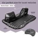 ZONETECH INFLATABLE CAR TRAVEL AIR MATTRESS BACK SEAT - GRAY - Like New