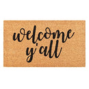 Calloway Mills Welcome Y'all Doormat (17" x 29") - Brand New