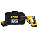 DEWALT RECIPROCATING SAW KIT 20V MAX, 5AH - BLK YELLOW - Like New
