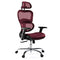 AFO ERGONOMIC OFFICE CHAIR HIGH BACK MESH OFFICE CHAIR 3D ARMRESTS HEADREST RED - Like New