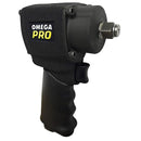 Omega Pro 82001 1/2" Air Impact Wrench Mini Pneumatic Compact 500 ft/lb - BLACK Like New