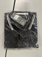 TIGER WOLF 3 BUTTON POLO SHIRT - SIZE: MEN XL - - SIZE: MEN XL - BLACK/WHITE - Brand New