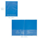 ECR4KIDS 36-PIECE POCKET PARENT-TEACHER CLASSROOM FOLDER, SCHOOL SUPPLIES BLUE - Brand New