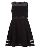Calvin Klein Sleeveless Fit and Flare Party Dress بlack 8 - Brand New