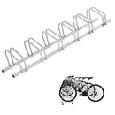 Houseware 6 Bicycle Floor Parking Adjustable Storage Stand Bike Rack B07TKHKPVL - Brand New