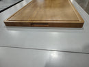 EXTRA LARGE WOODEN CUTTING BOARD 24X18 THICK CHOPPING BOARD - NATURAL WOOD - Like New