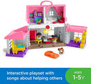Fisher-Price Little People Big Helpers Home, Pink - Brand New